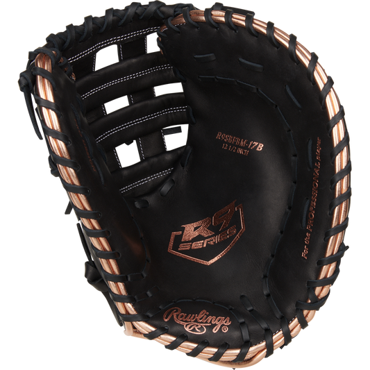 Rawlings R9 12.5 inch Softball First Base Glove R9SBFBM-17B