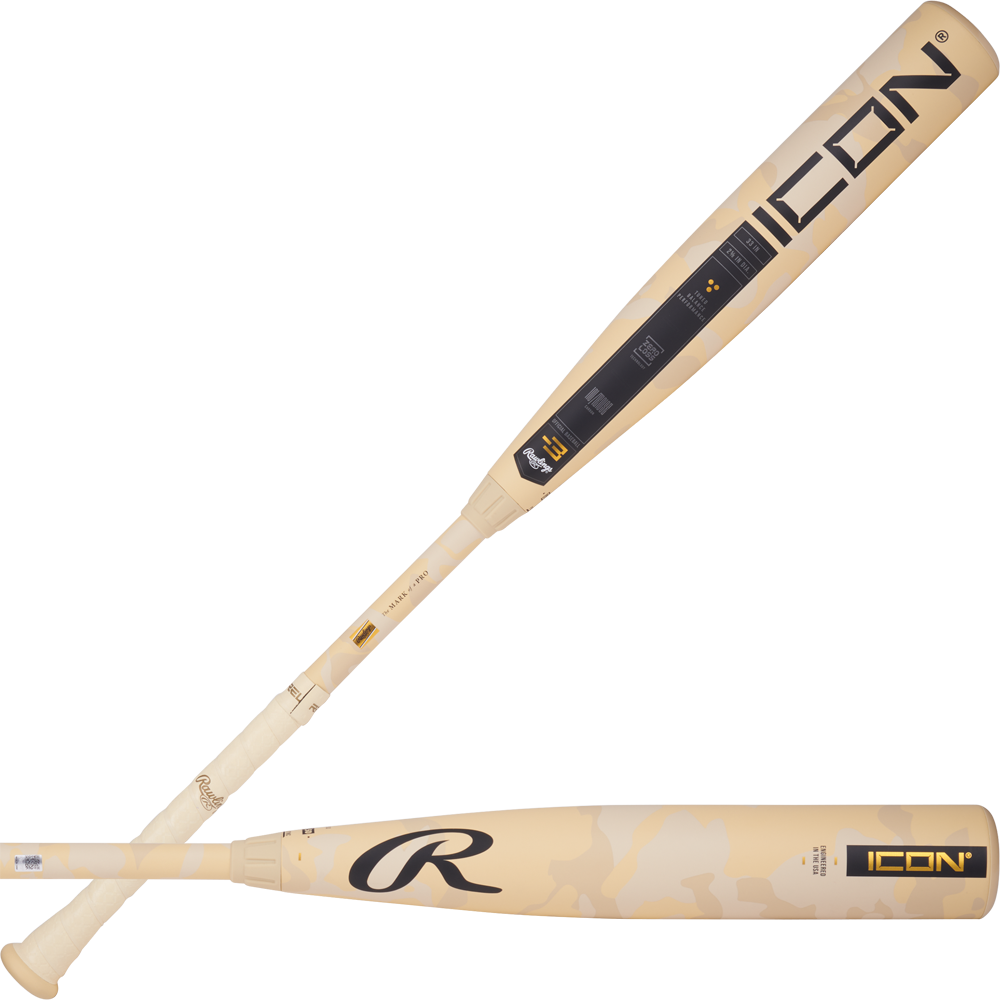 Rawlings Icon BBCOR Baseball Bat Drop 3 RBB5I3