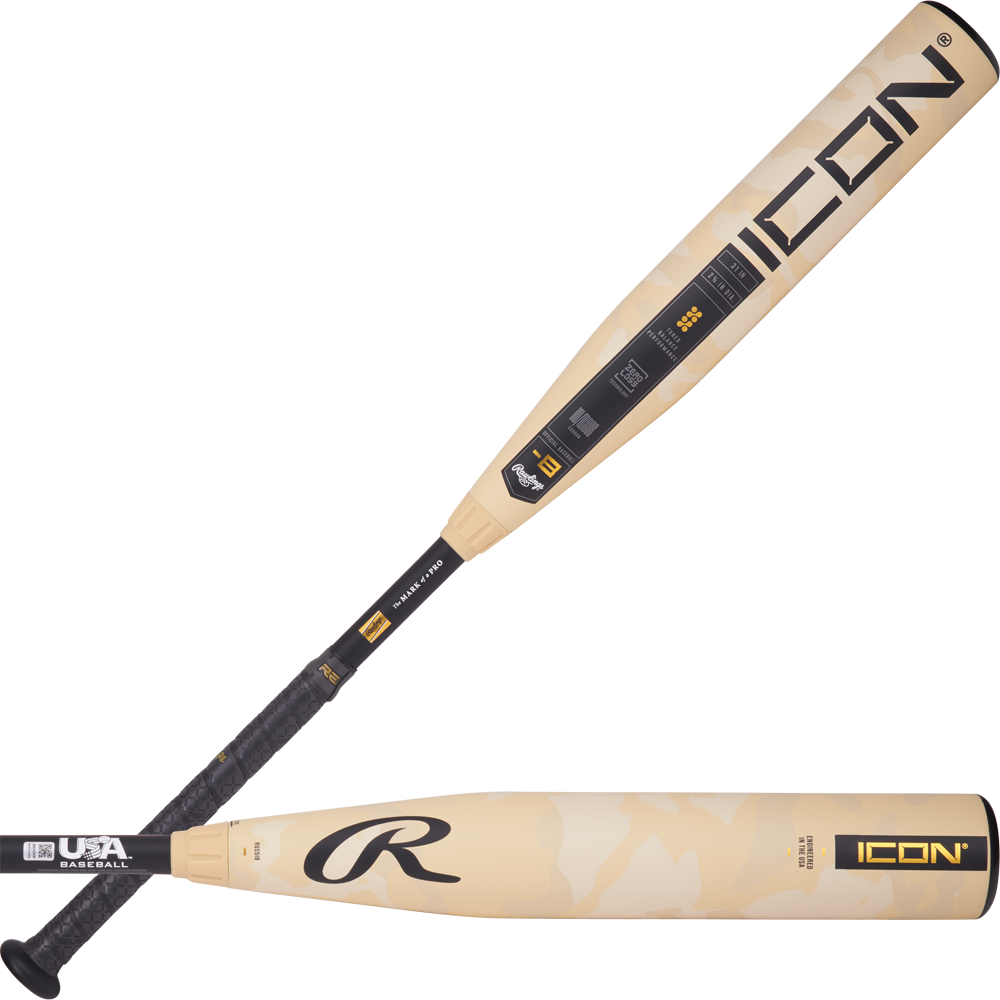 Rawlings Icon USA Baseball Bat Drop 8 RUS5I8