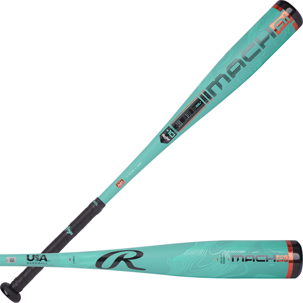 Rawlings Mach AI USA Baseball Bat Drop 10 RUS5MC10