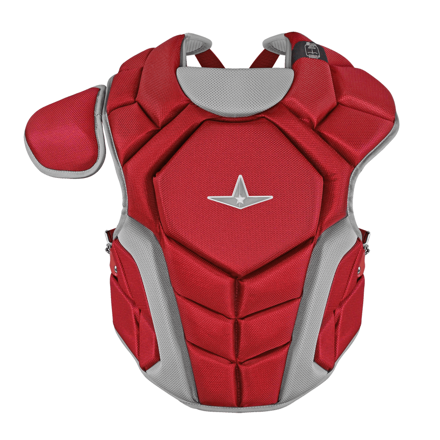 All Star NOCSAE Certified Top Star Series Chest Protector Ages 7-9