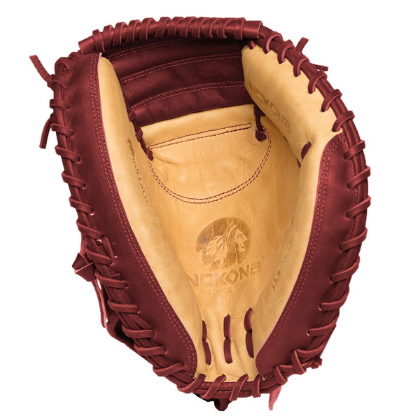 X2-3350 33.5 Closed Web Baseball Catcher's Mitt - Nokona Ballgloves