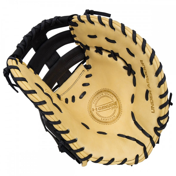 Rawlings Heart of the Hide First Base Mitt Baseball Glove, Black/Brown, 13, Right Hand Thrower